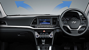 Elantra Auto windscreen defog