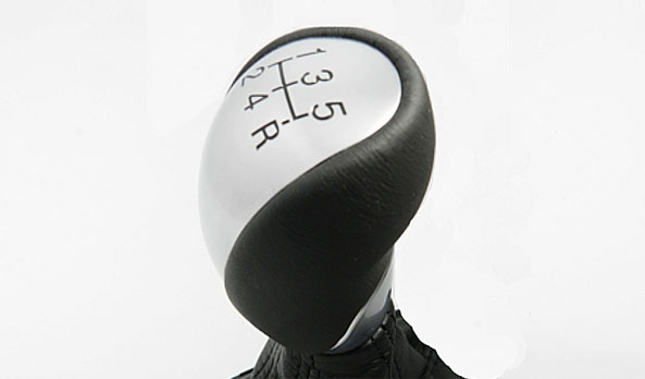 <img src="Gear knob (black, satin chrome ) - manual only