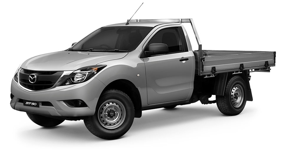 2017 Mazda BT-50 UR0YE1 4x2 2.2L Single Cab Chassis XT Cab chassis