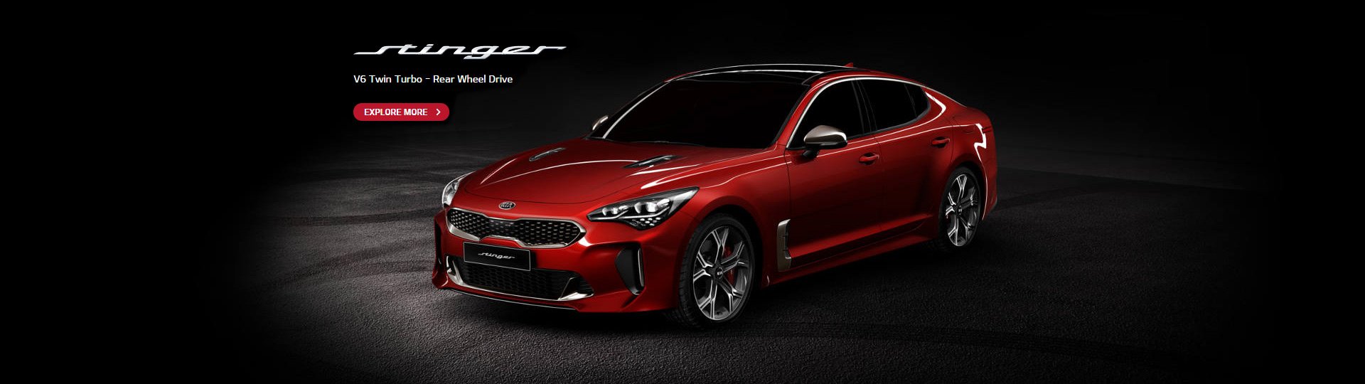 Kia Stinger Coming Soon Banner