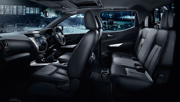 Navara Ride first class every day.