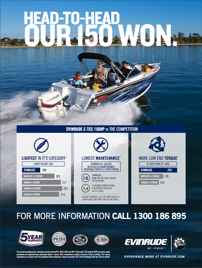 Evinrude 150 HP