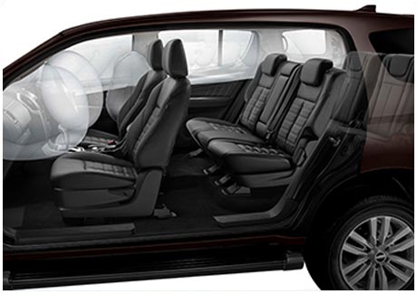 MU-X 6 Airbags