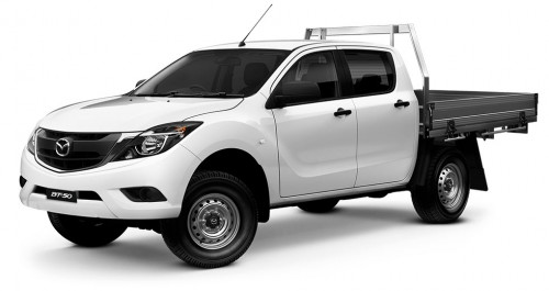 2017 Mazda BT-50 UR0YG1 4x4 3.2L Dual Cab Chassis XT Cab chassis