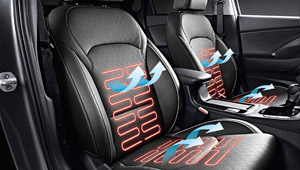 Reinvented i30 Front Seats Warming and Cooling Air Ventilation