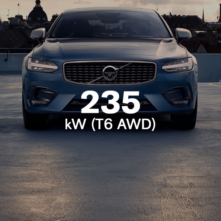 S90 Drive-E powertrains