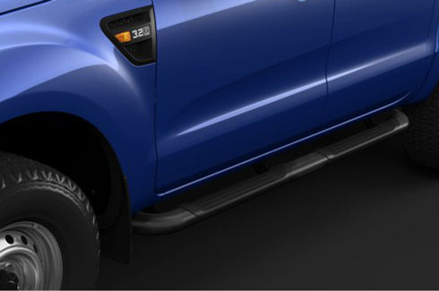 <img src="Side Steps Double Cab - Double Step Mild SteelSilver