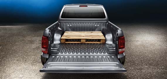 Amarok The widest loading area in its class