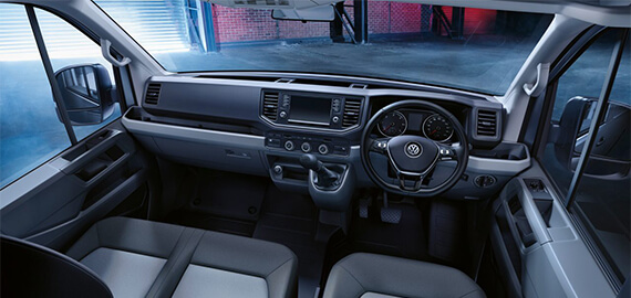 Crafter Volkswagen designed and built.