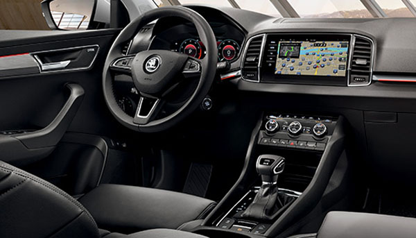 Karoq Intuitive space for the driver