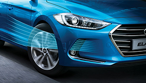 Elantra Better aerodynamics
