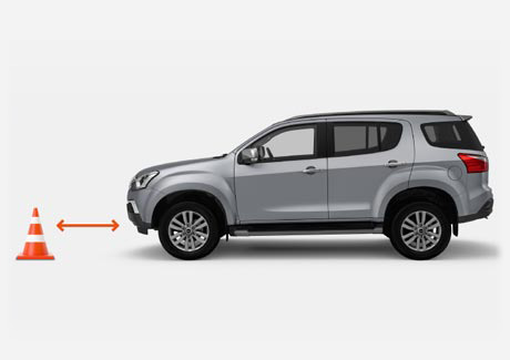 MU-X Emergency Brake Assist