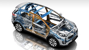 Sportage Strength and Safety, hand in hand