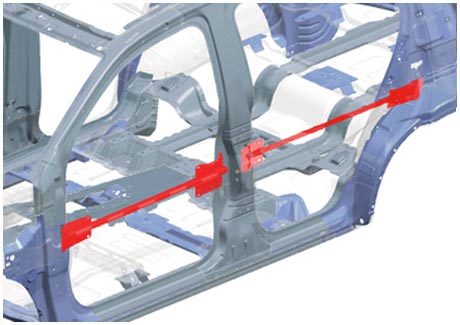MU-X Anti-intrusion bars