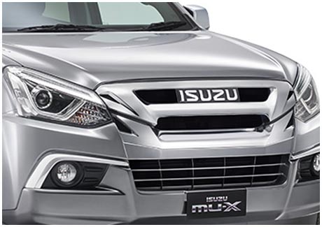 MU-X Pedestrian safety bonnet