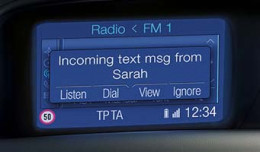 Transit Custom Hands-free phone and music