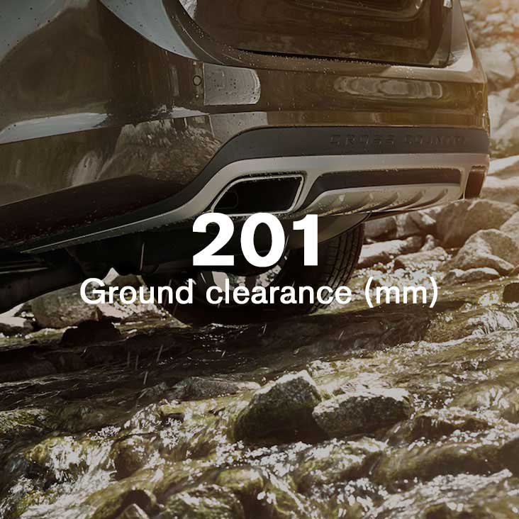 V60 Cross Country Riding high