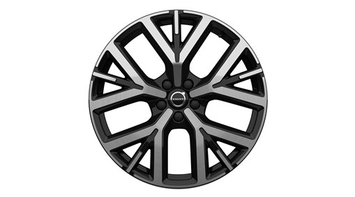 20" 5-Y Spoke Glossy Black Diamond Cut