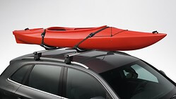 Kayak rack, with a tilt function