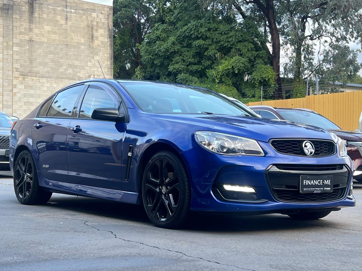 2016 Holden Commodore VF Series II SV6 Black Sedan Image 1