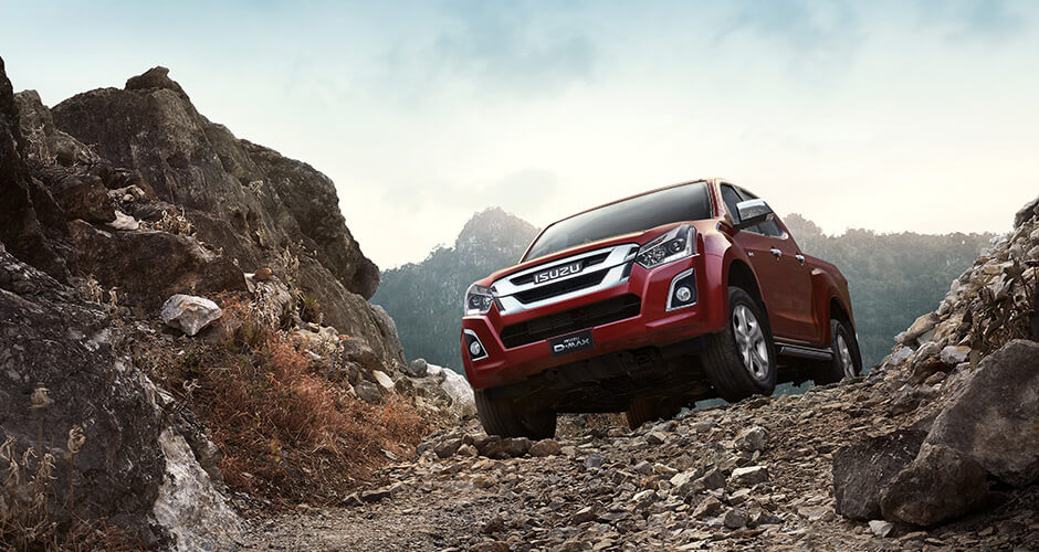 Isuzu UTE Hill Start Assist And Descent Control