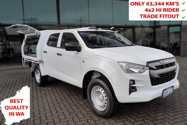 2021 MY22 Isuzu D-MAX RG SX High Ride Cab Chassis