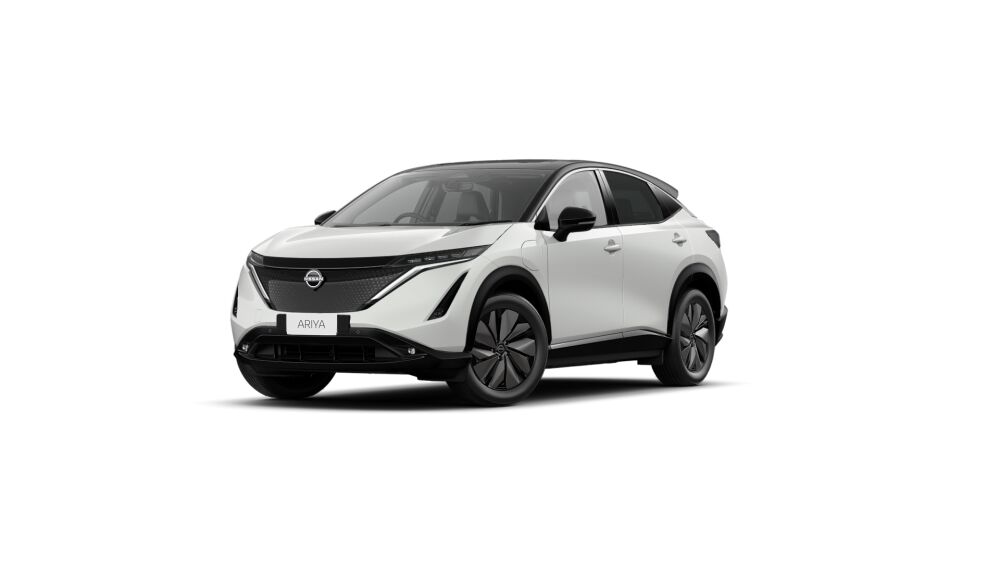 Two-tone White Pearl with Black Roof