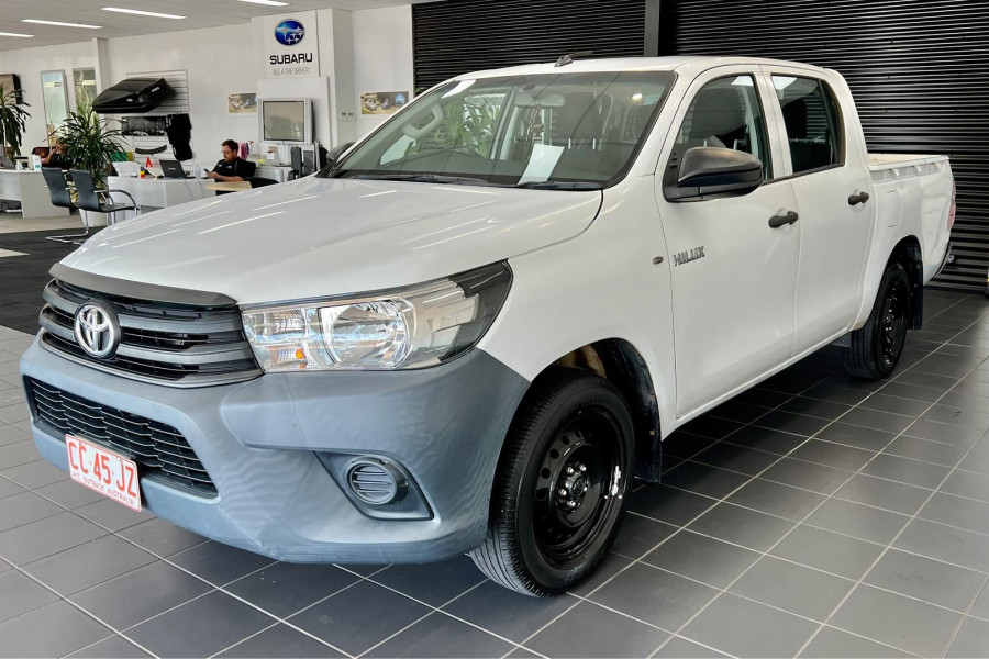 2016 Toyota HiLux TGN121R Workmate Ute Image 3