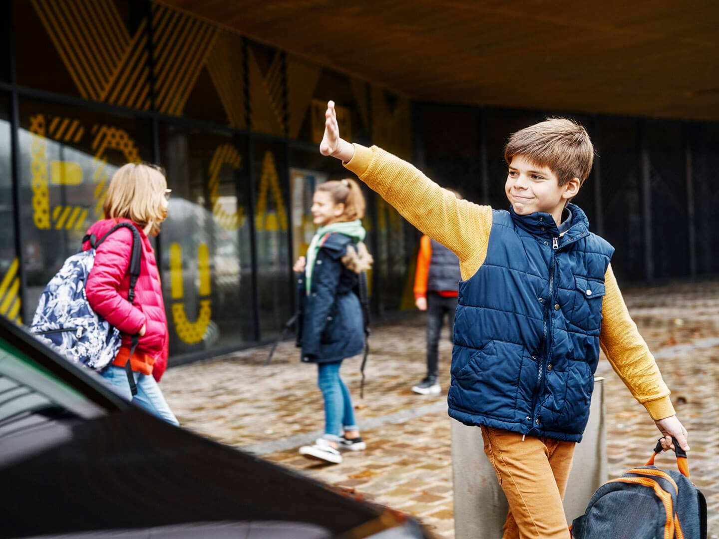 For the little ones Anchor points and ISOFIX Image