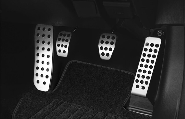 Manual Alloy Pedal Covers