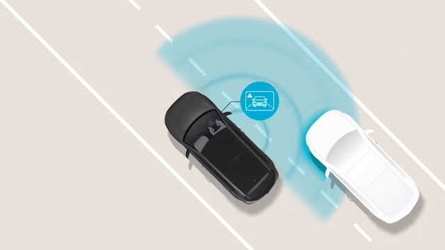 Blind-Spot Collision-Avoidance Assist (BCA). Image