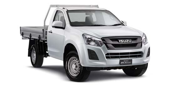 2018 Isuzu UTE D-MAX -- 4x2 SX Single Cab Chassis High-Ride Single cab