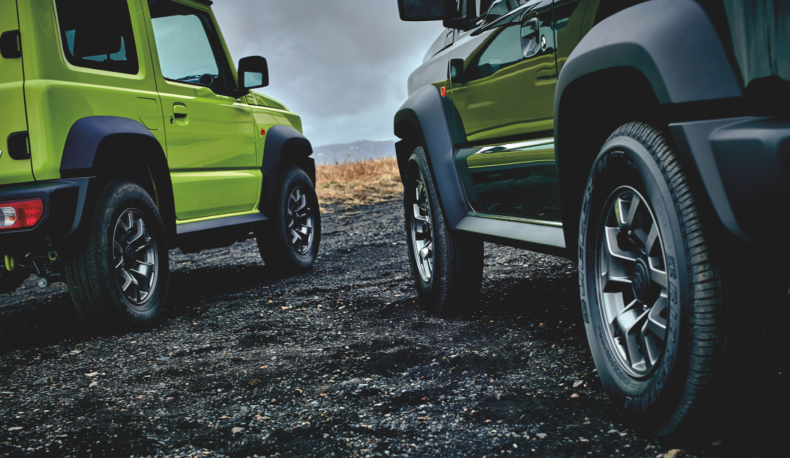 Rugged styling