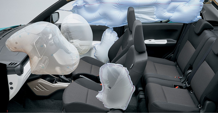 Six airbags Image