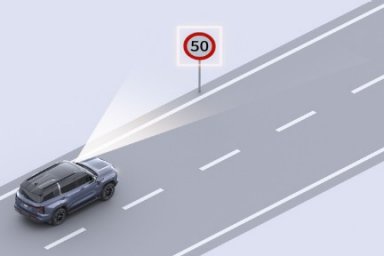 Traffic Sign Recognition System (TSR) Image