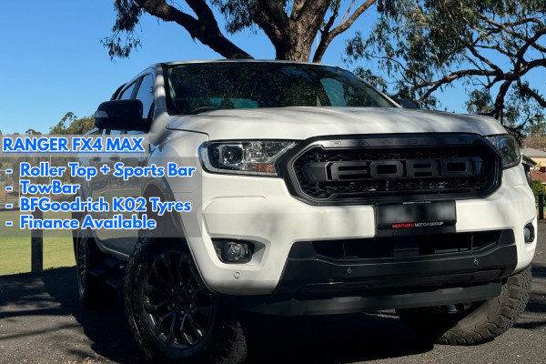 2021 MY21.25 Ford Ranger PX MkIII FX4 MAX Double Cab Utility