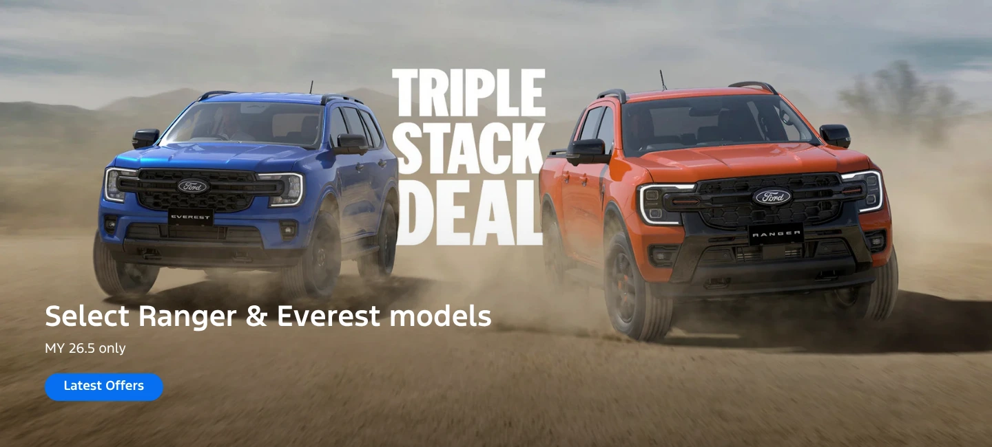 Triple Stack Deal Select Ranger and Everest Models