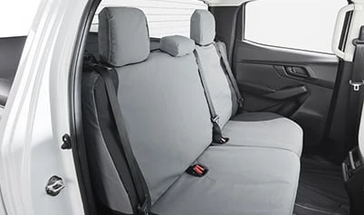 Heavy Duty Canvas Seat Covers Rear (All Crew Cab Models)