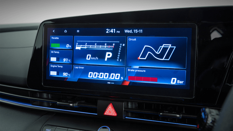 N Performance Driving Data System 