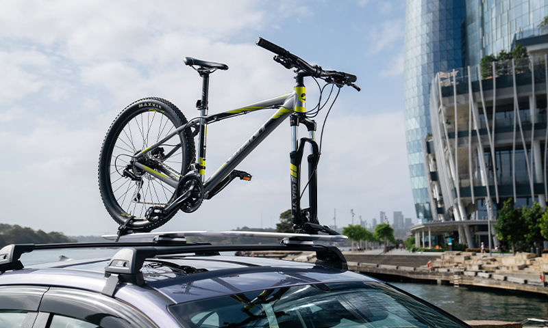 Bike carrier wheel off