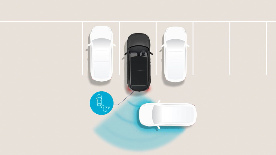 Rear Cross-Traffic Collision-Avoidance Assist (RCCA) Image