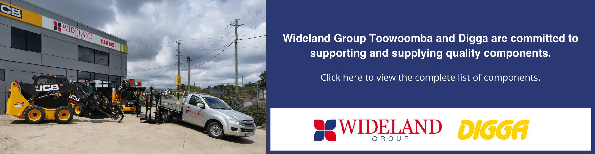 Wideland Group and Digga Supply Quality Components