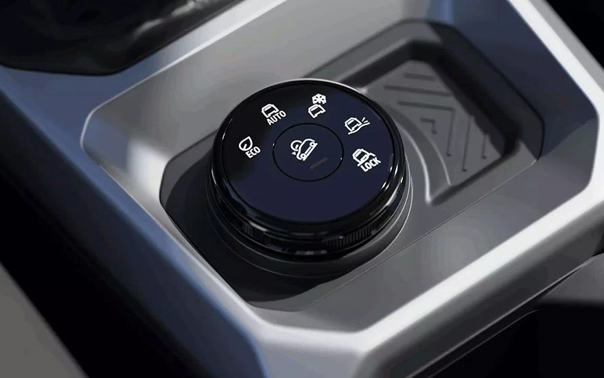 4x4 terrain control with 5 modes1: auto, eco, mud & sand, snow and off-road Image
