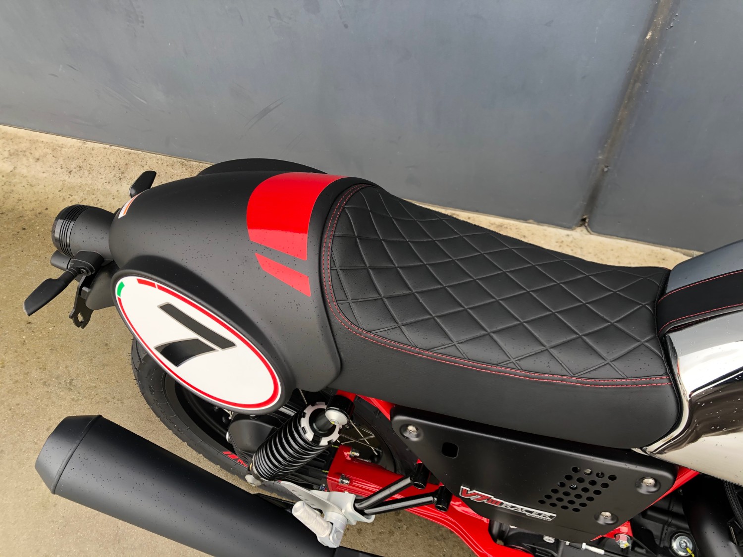 2020 Moto Guzzi V7 Racer III 10th Ann Motorcycle Image 13