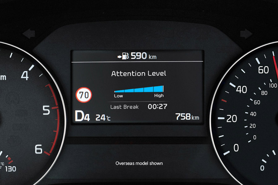 Driver Attention Alert with Lead Vehicle Departure Alert