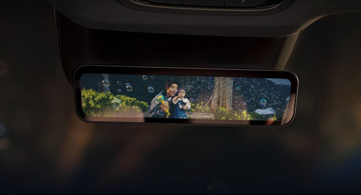 Full-View Streaming Media Rearview Mirror2 Image