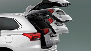 Outlander PHEV Interior Features - Flexibility Throughout