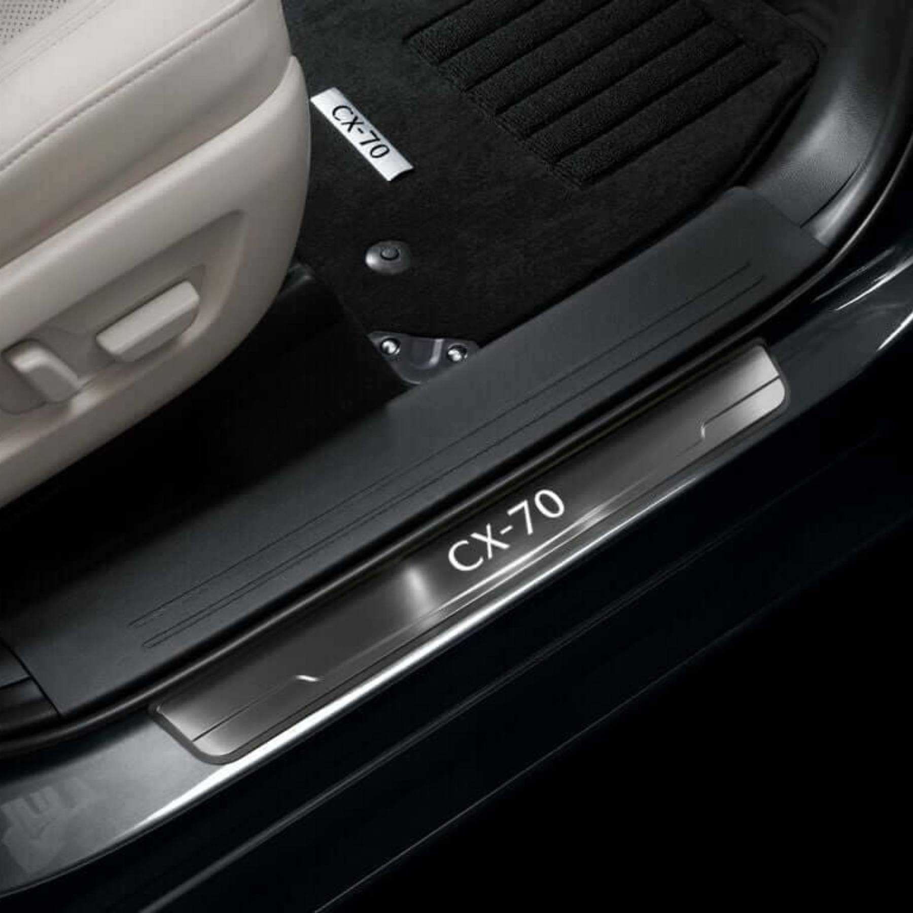 CX-70 Illuminated Scuff Plates