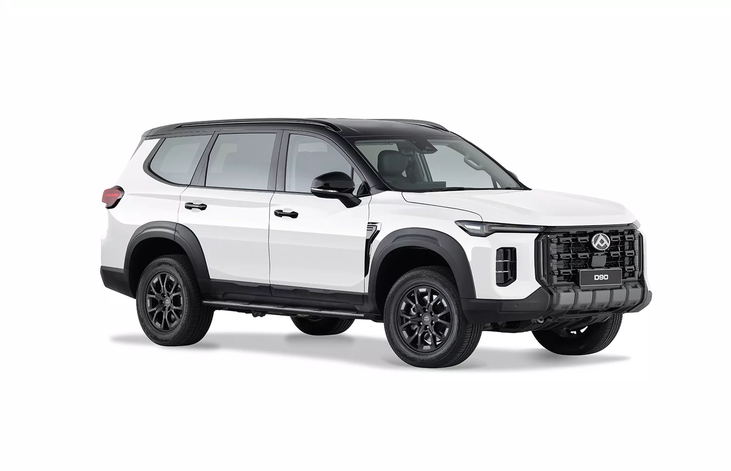 Natural White with Black Roof