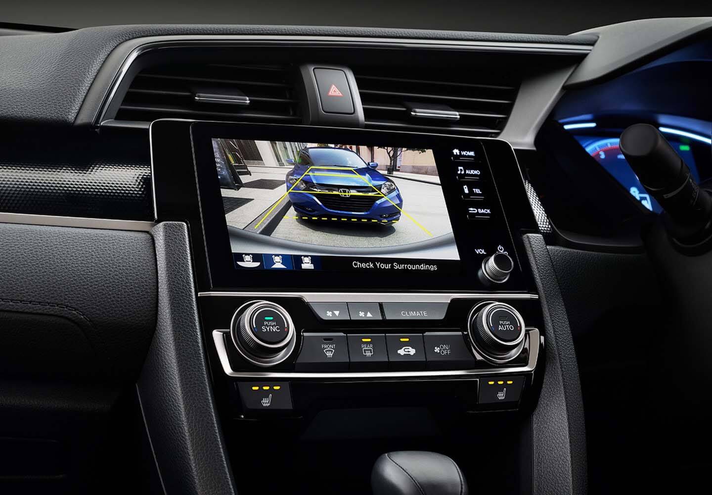 Civic Sedan Multi-angle Rear-View Camera